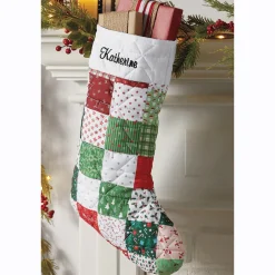 Puff Quilt Stocking