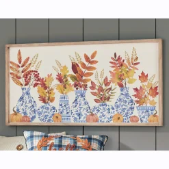 Pumpkin Chinoiserie Wall Art