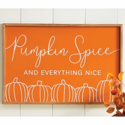 Pumpkin Spice Sign