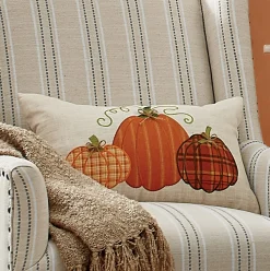 Pumpkin Trio Pillow
