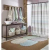 Pure Bliss Striped Shower Curtain