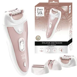 Pure Silk Ladies 3-in-1 Epilator & Shaver