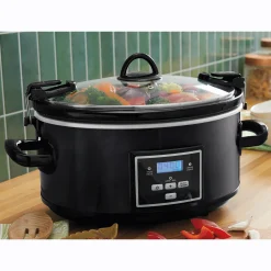 6-Quart Digital Display Slow Cooker