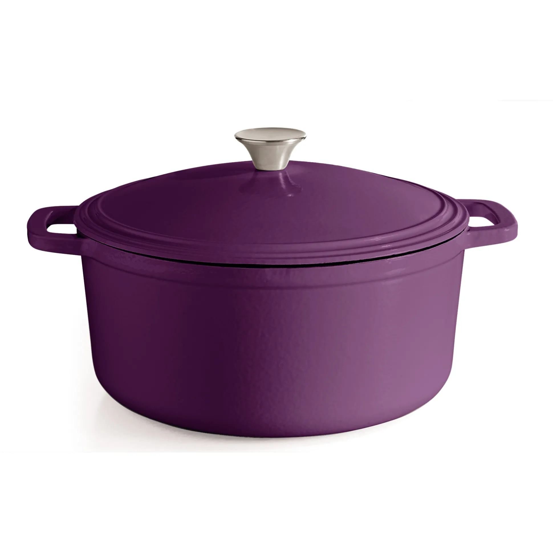7-Quart Enameled Cast Iron Casserole with Lid