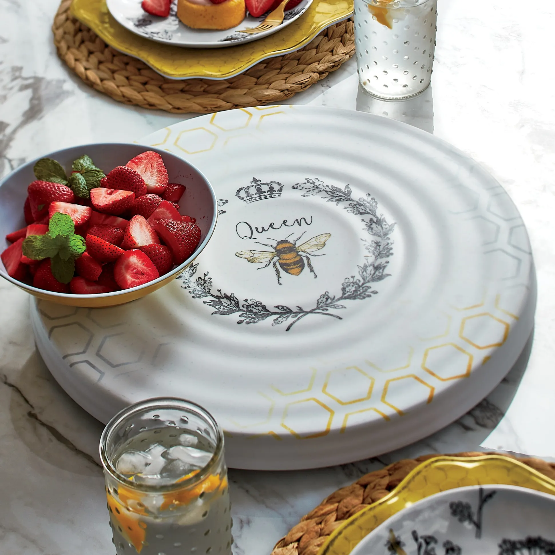 Queen Bee Lazy Susan