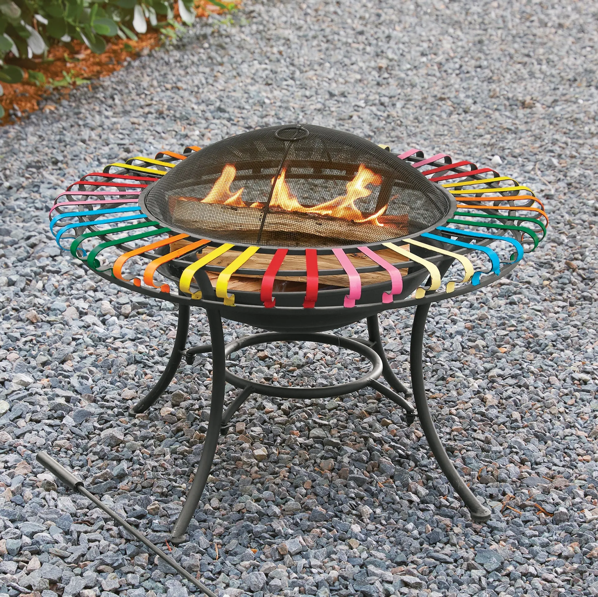 Rainbow Fire Pit