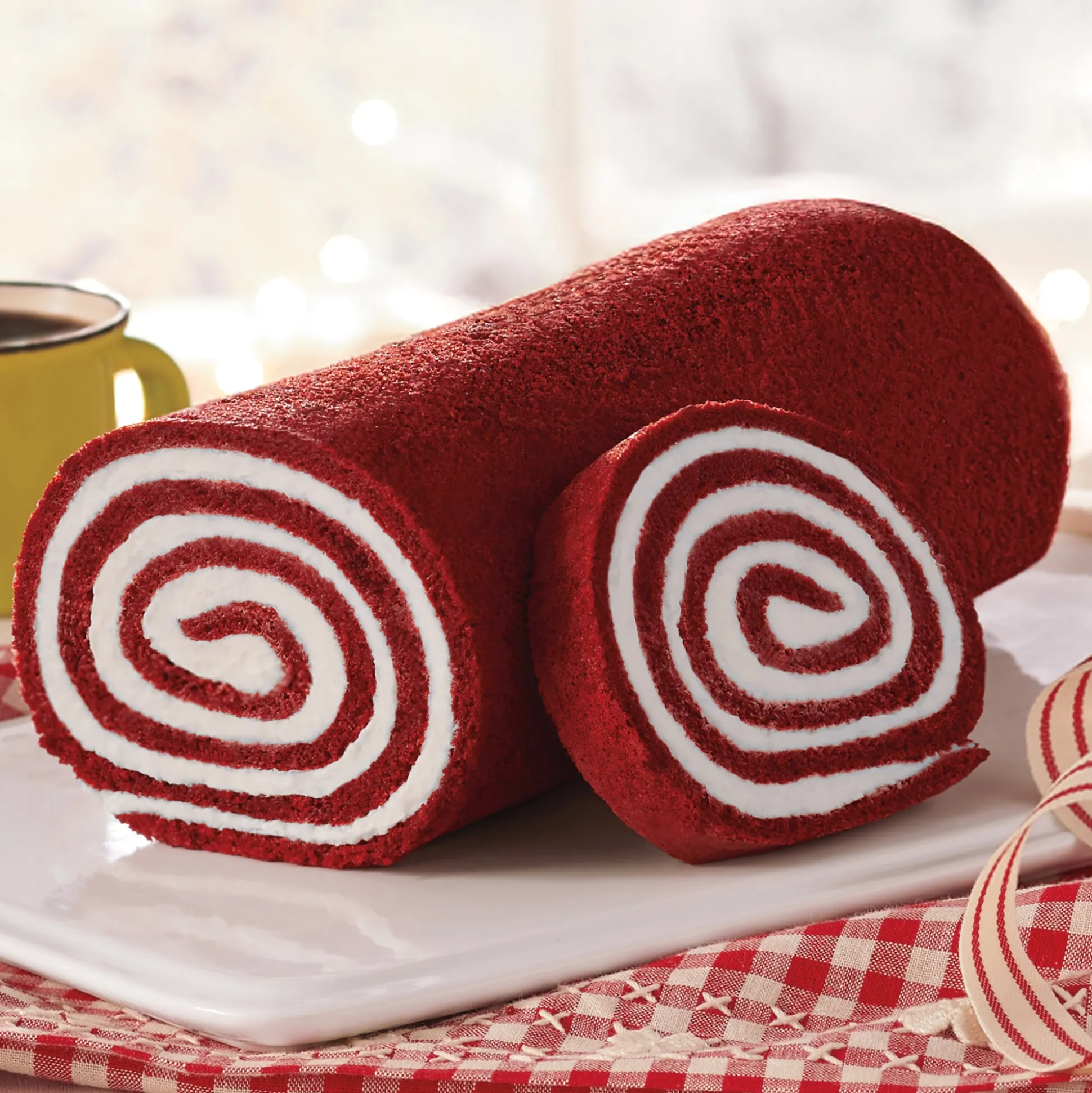 Red Velvet Swirl Cake