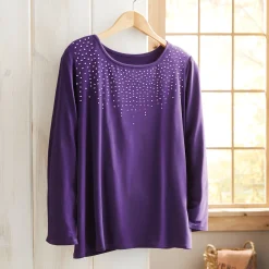 Reina Rhinestone Top