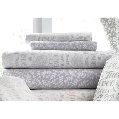 Religious Sentiments 2-Pack Microfiber Sheet Set