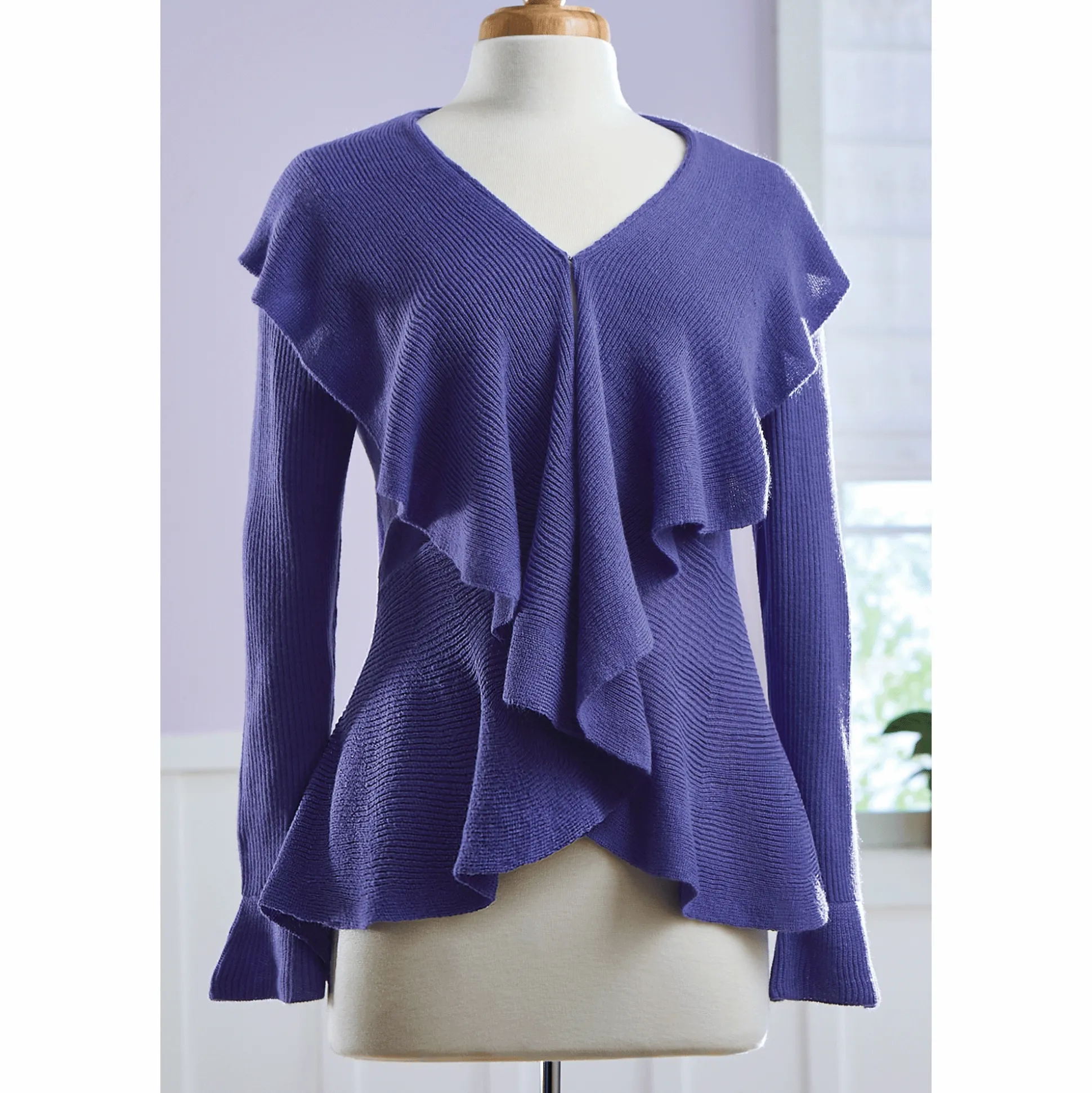 Remy Ruffle Cardigan