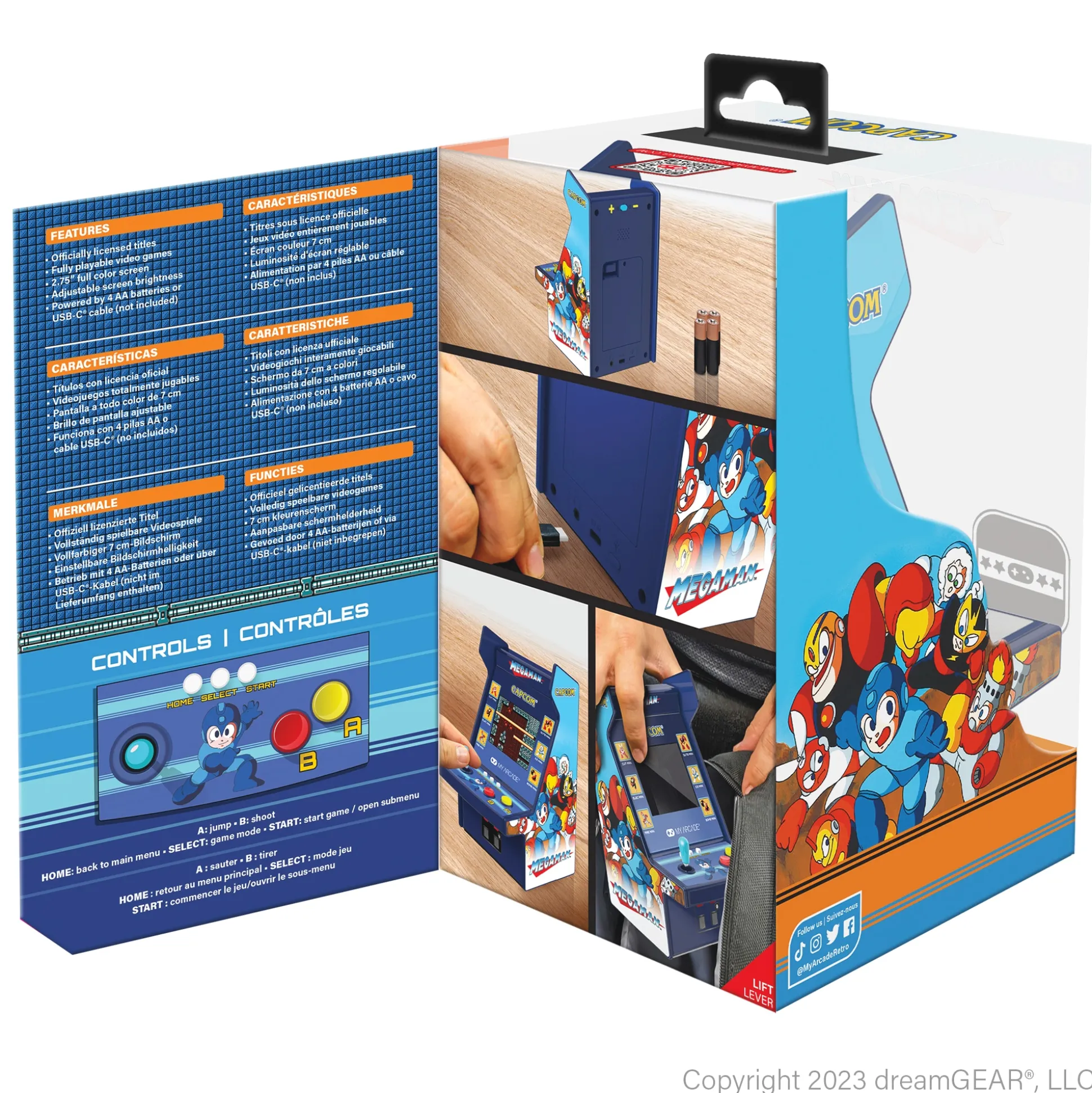 6.7" Retro Arcade Micro Player Pro