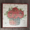 Retro Floral Wall Art