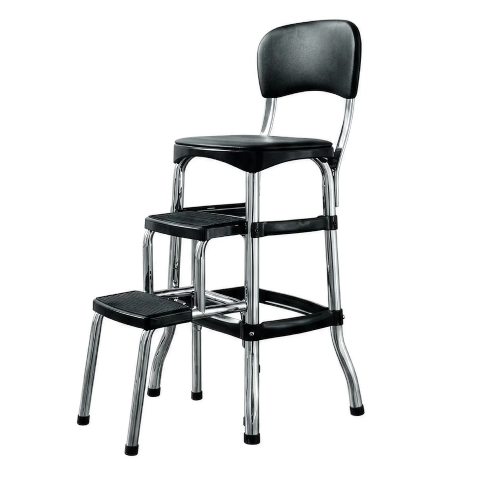 Retro Step-Stool Chair