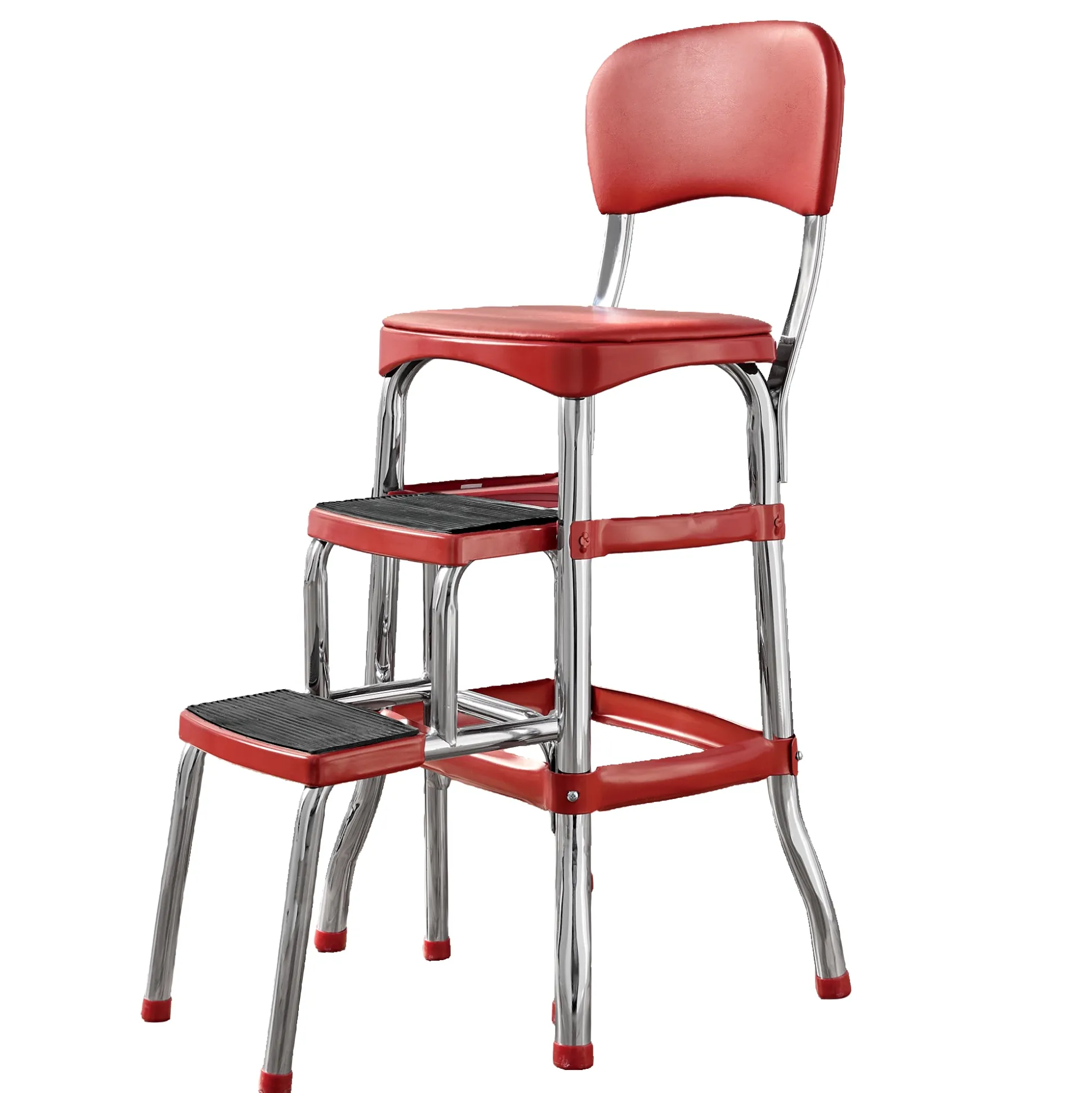 Retro Step-Stool Chair
