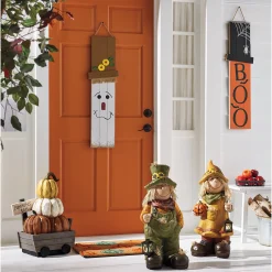 Reversible Harvest/Halloween Sign