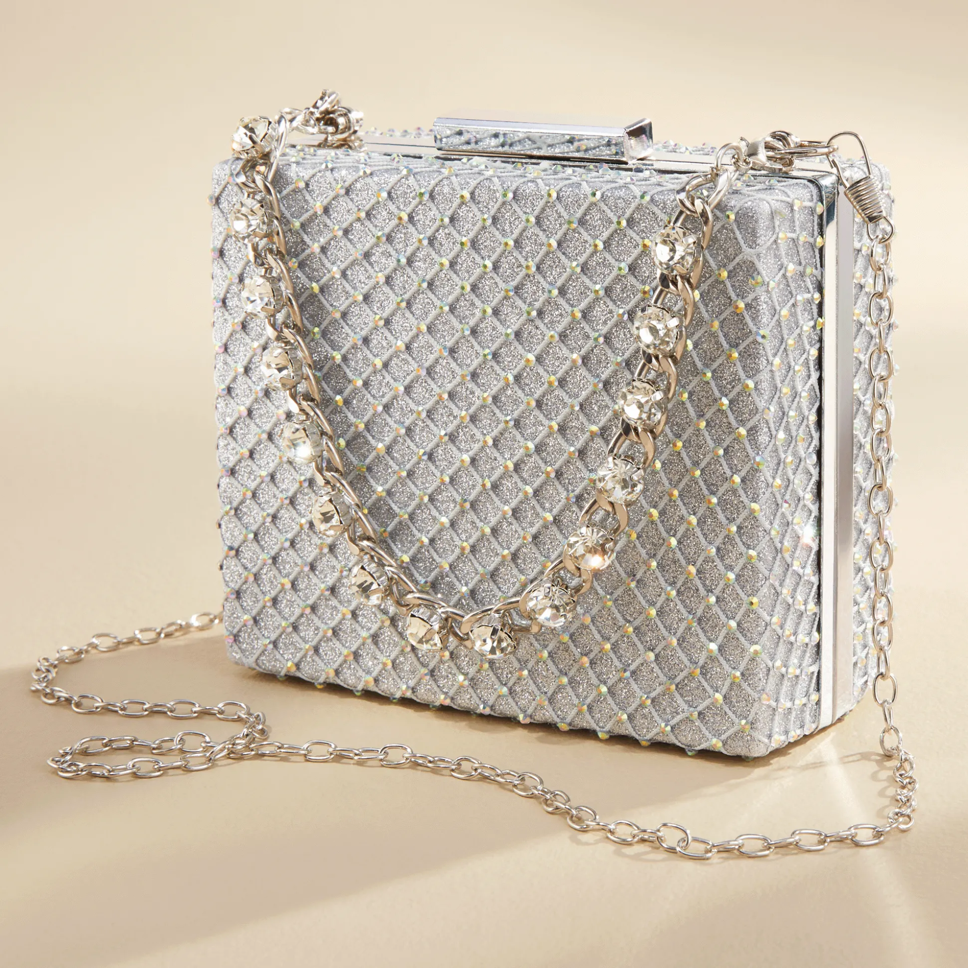 Rhinestone Evening Bag