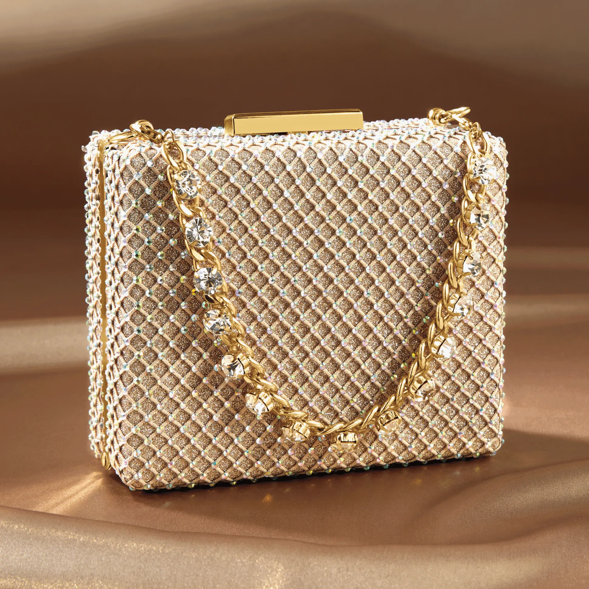Rhinestone Evening Bag
