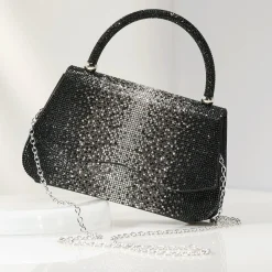 Rhinestone Ombré Clutch