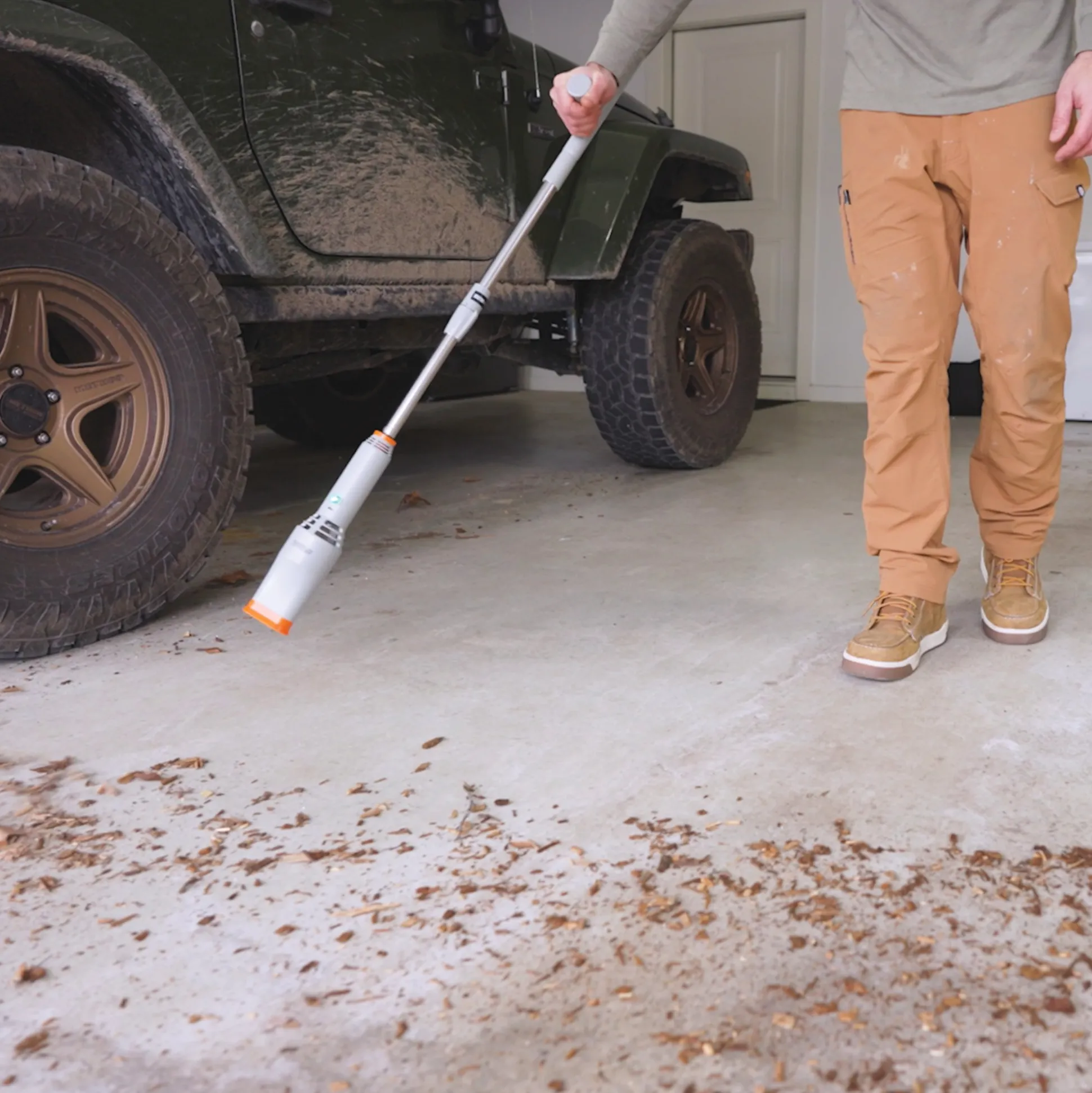 Rocket Sweeper Cordless Air Broom
