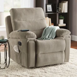 Rocking Recliner with Massage and Heat