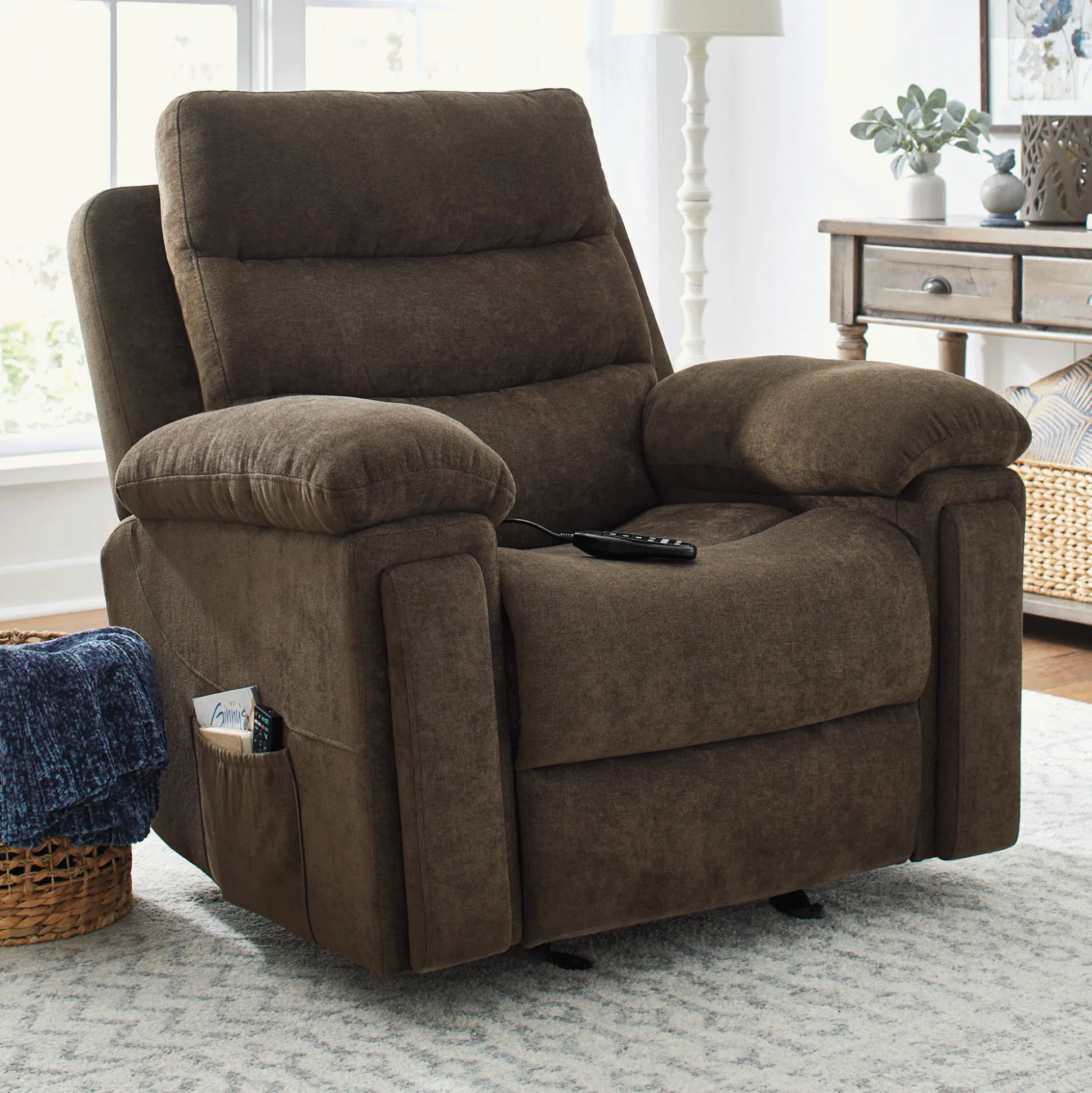 Rocking Recliner with Massage & Heat