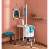 Rolling Hamper with Swivel Top