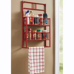 Romann Spice Rack with Towel Bar