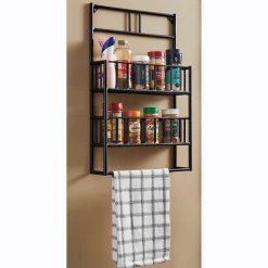 Romann Spice Rack with Towel Bar