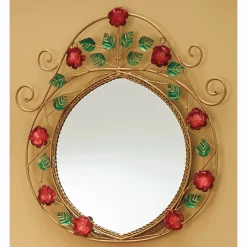 Roses Scroll Mirror