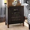 Rustic Industrial End Table