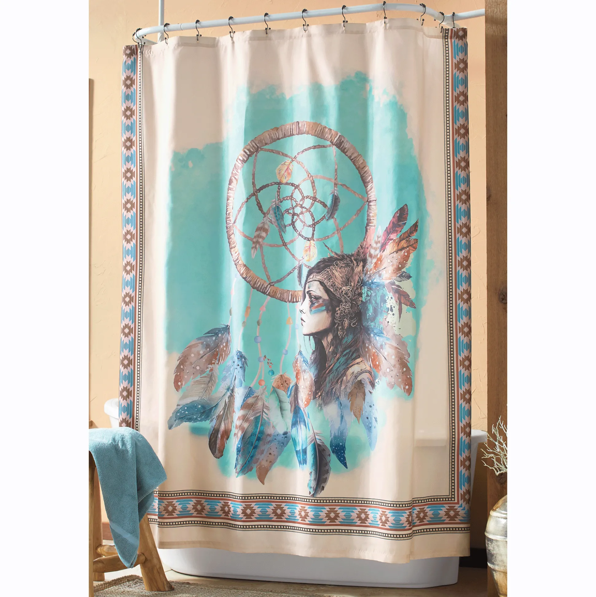 Sacred Spirits Shower Curtain