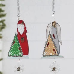 Santa or Angel Christmas Bouncy Décor