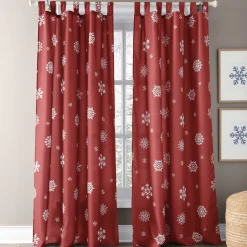 Scattered Snowflake Tab Top Panel
