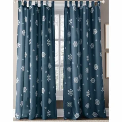 Scattered Snowflake Tab Top Panel