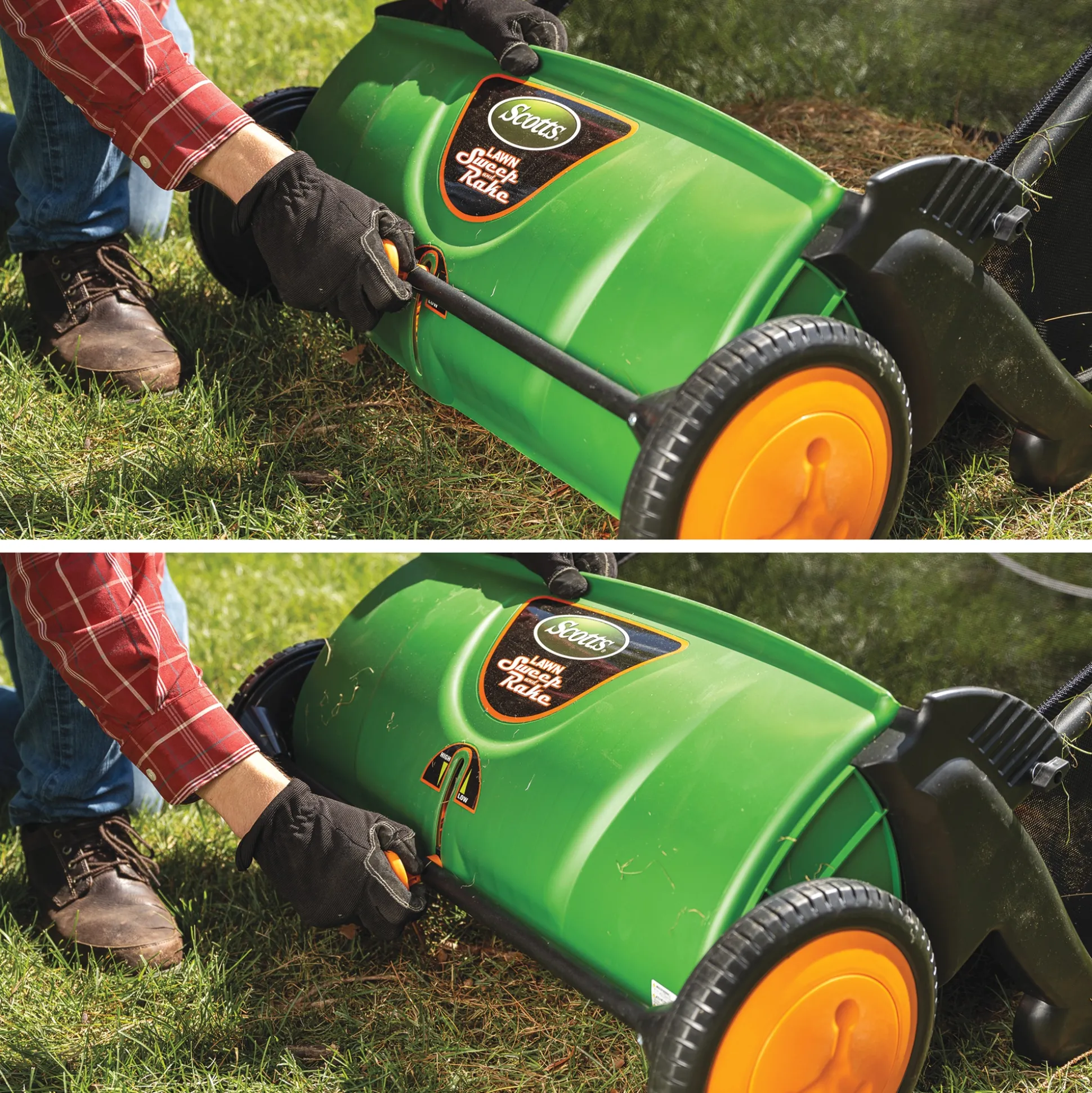 Scotts 26-Inch Push Lawn Sweeper