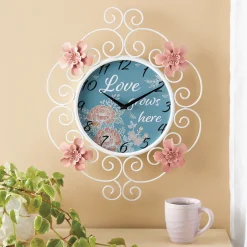 Scroll Cottage Wall Clock