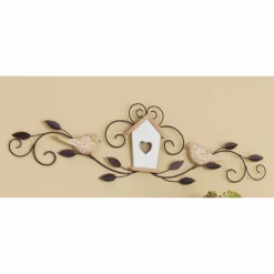Scrolling Birdhouse Wall Art