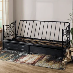 Scroll Storage Futon Frame