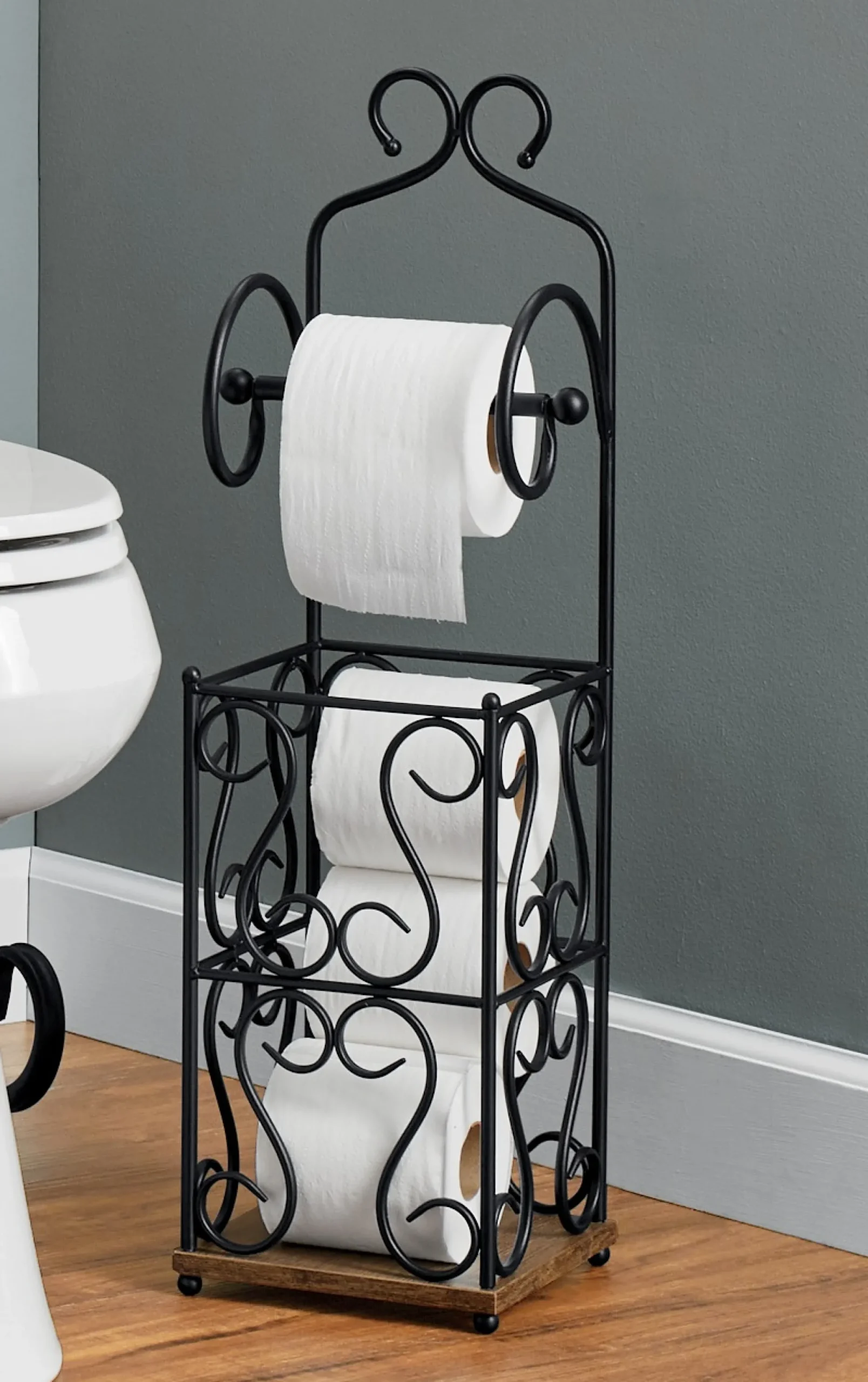 Scroll Toilet Paper Holder
