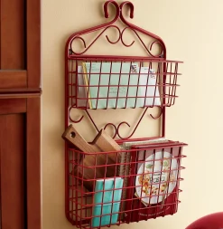 Scroll Wall Organizer