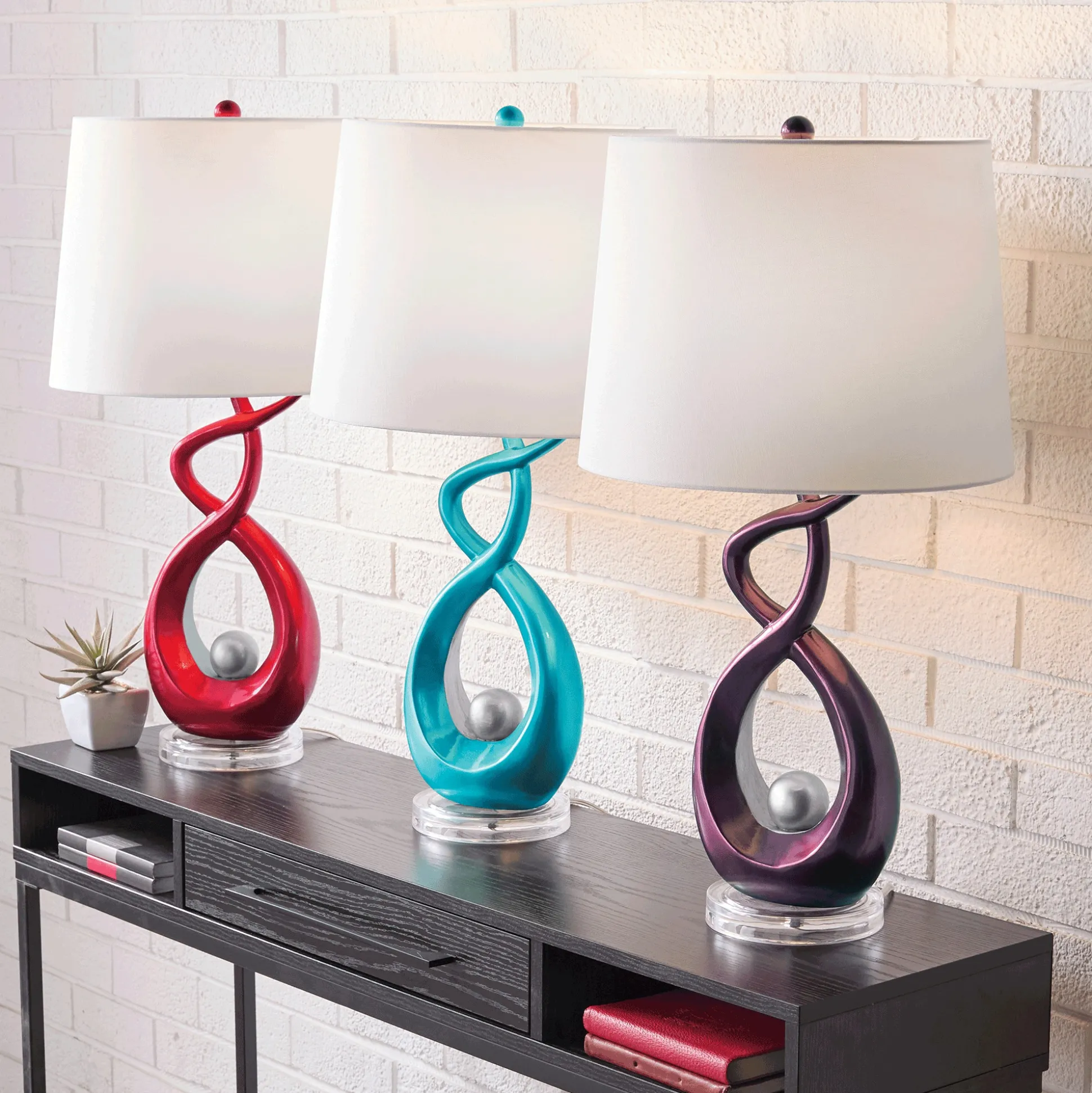 Sculptural Table Lamp