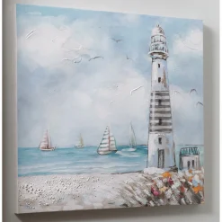 Seaside Lighthouse Wall Art