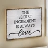 Secret Ingredient Box Sign