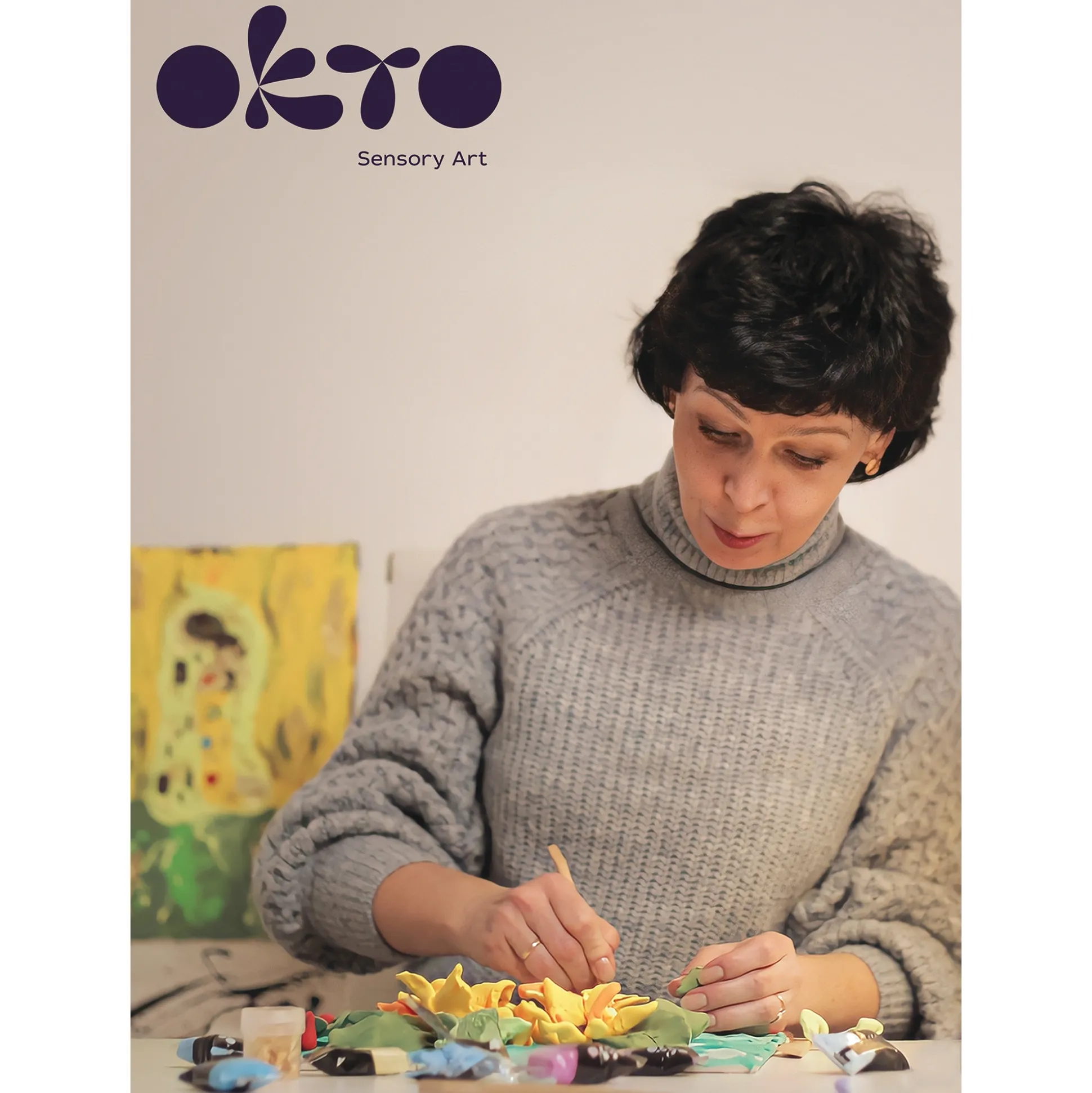 Sensory Art 3-D Clay Painting Kit