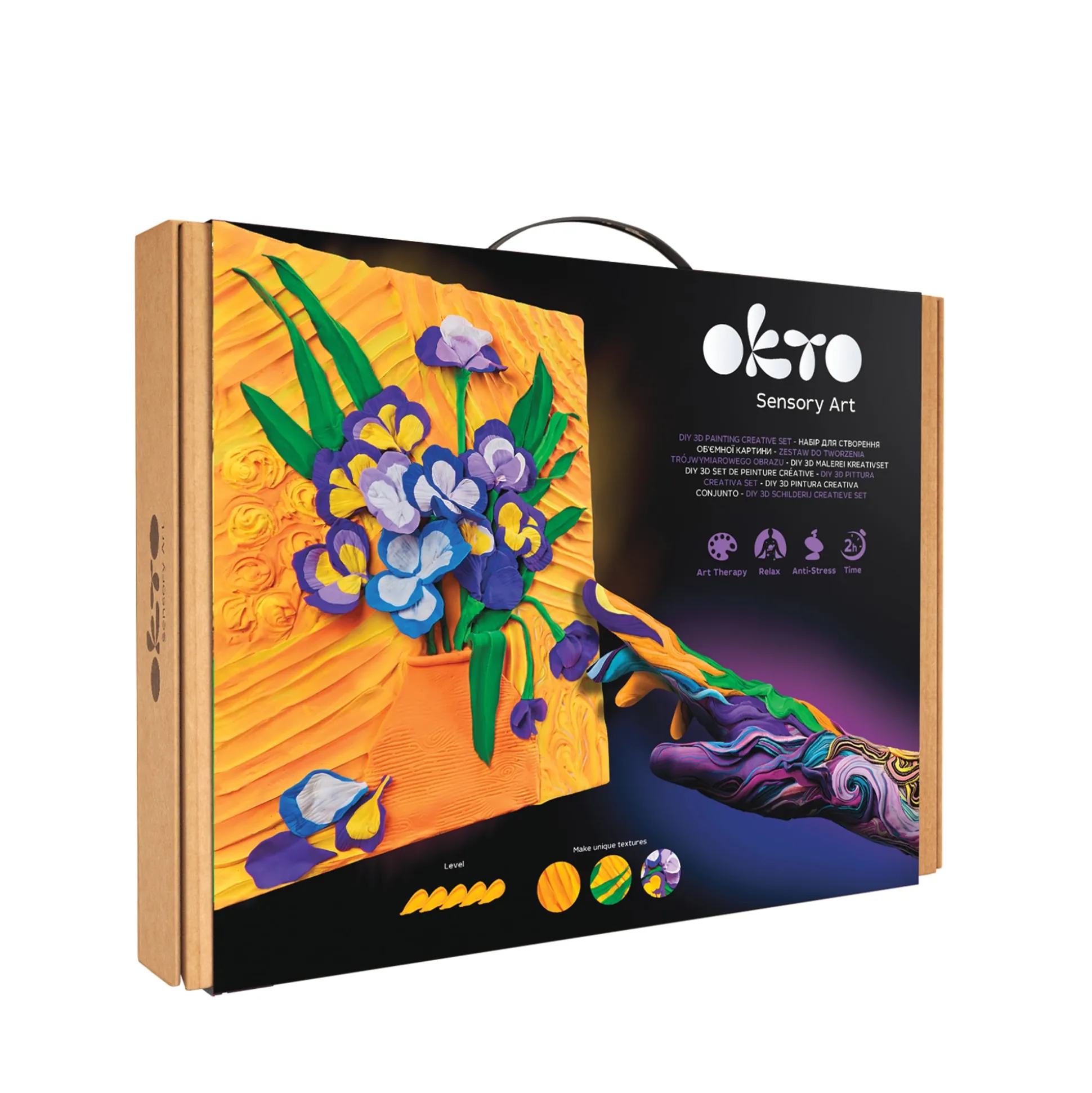 Sensory Art 3-D Clay Painting Kit