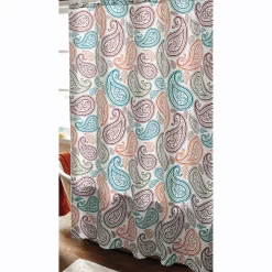 Serene Paisley Shower Curtain