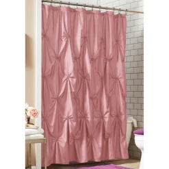 Serene Ruched Shower Curtain
