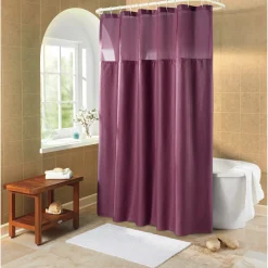 Serene Snap Shower Curtain