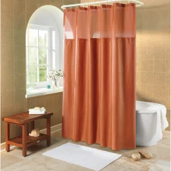 Serene Snap Shower Curtain