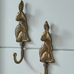 Set of 2 Bunny Wall Hooks